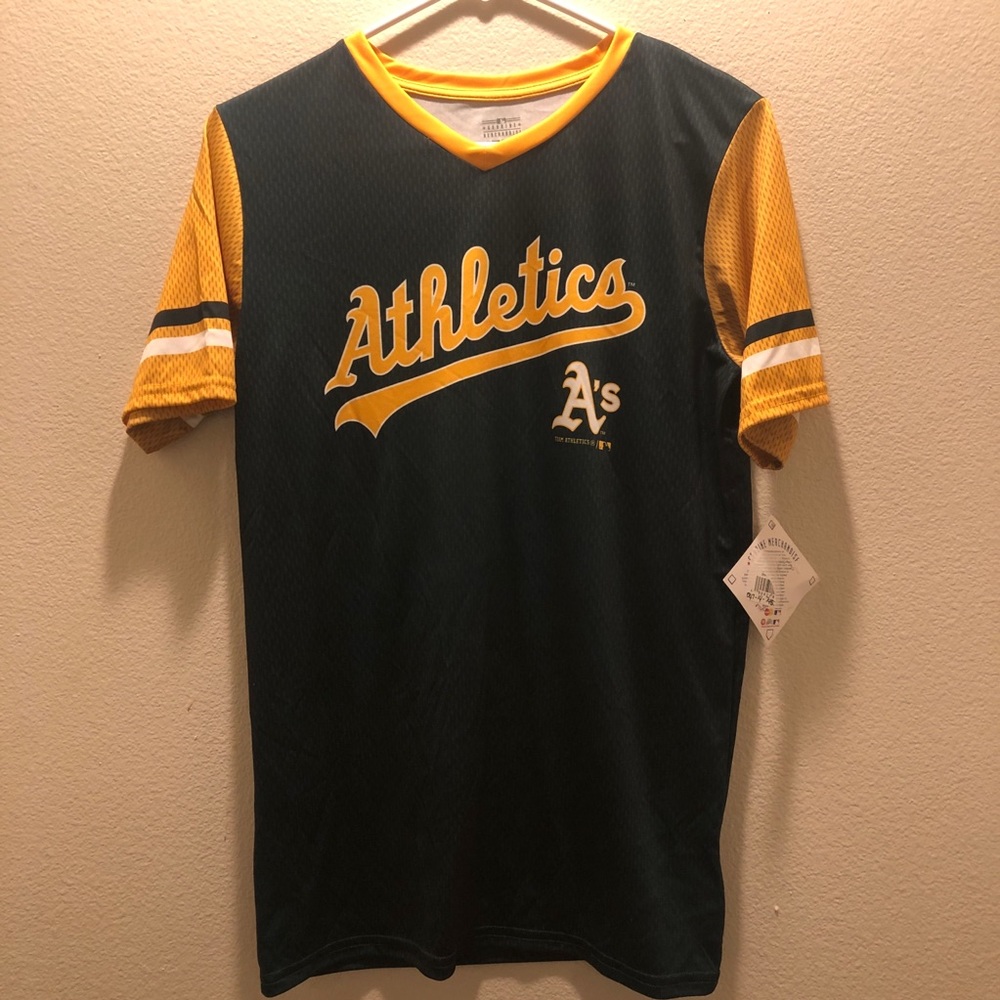 NWT Oakland A’s Baseball Jersey T-Shirt
